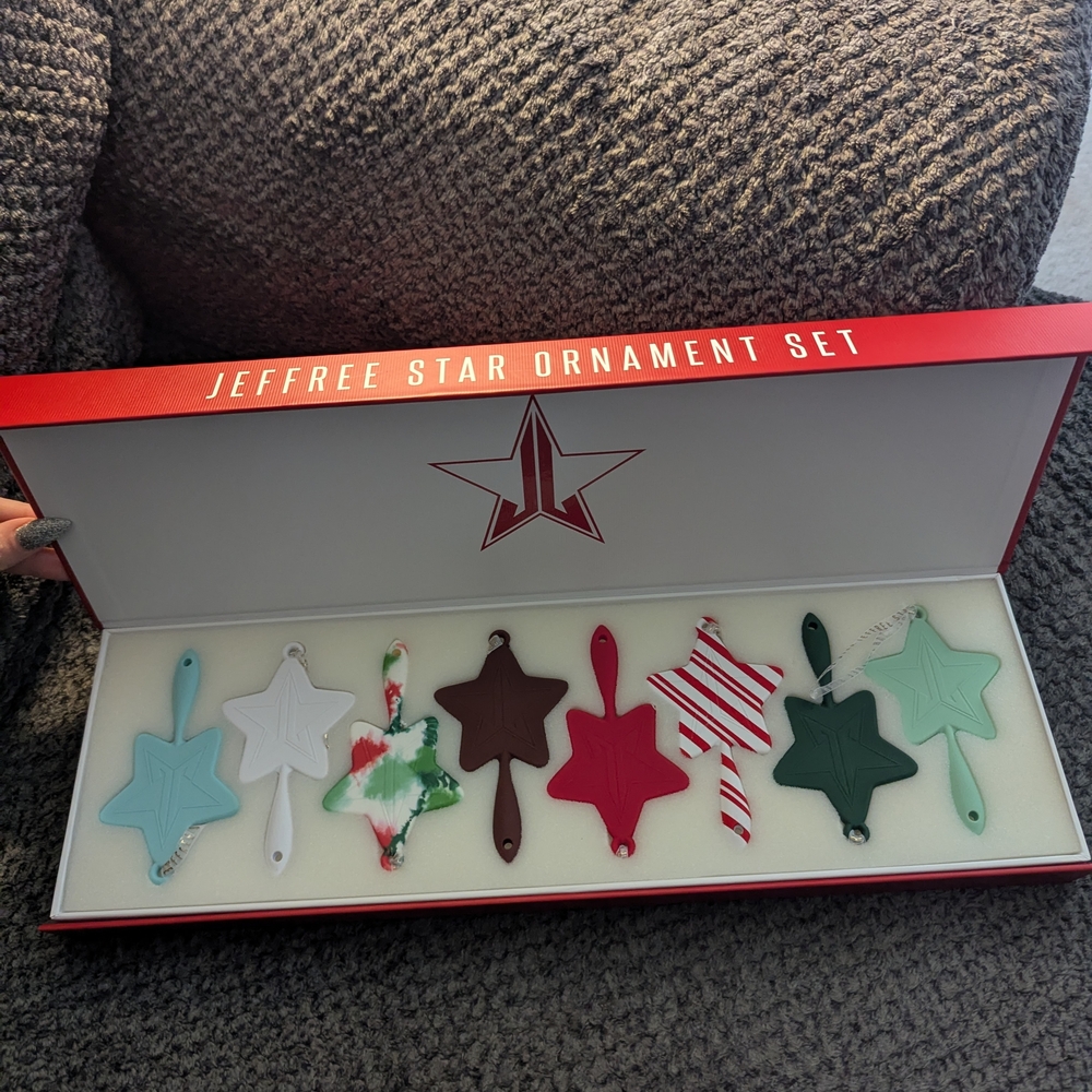 🩷Jeffree Star Limited Edition Red Mirror Ornaments
